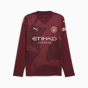 남성용 맨시티MCFC 3rd 긴팔 레플리카 져지 LS 775097 03