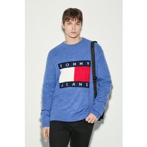 남성 멜란지 플래그 스웨터 T32E7KTO41TMT1 TOMMY JEANS