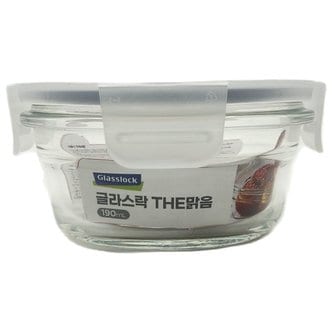  글라스락 THE맑음 원형 190ml