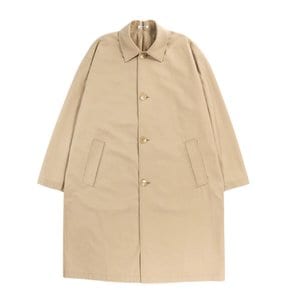 A23SC01FB BEIGE CHAMBRAY 핀스 하드 트위스트 개버딘 수티엥 카라 코트 자켓