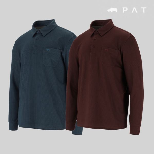 확대된 대표 PAT 만수점 / PAT 피에이티 남성 코트나 전판 프린트 카라 티셔츠