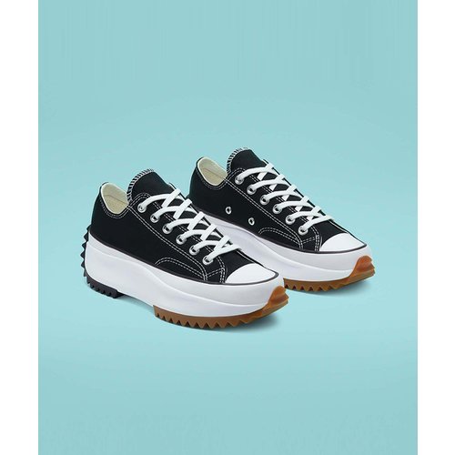 168816C 여성 캔버스 단화 스니커즈 런스타 하이크 OX 블랙 203_6