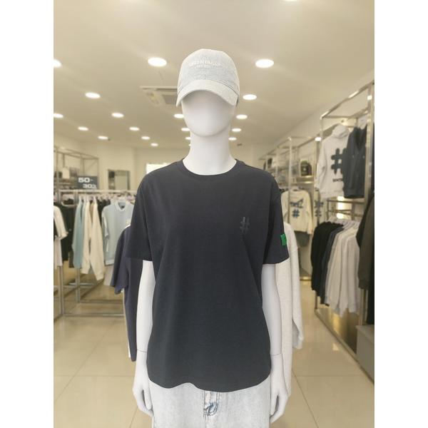 [여주점] 우먼즈 그린 테이핑 해시태그 티셔츠BA252TS502_NV
