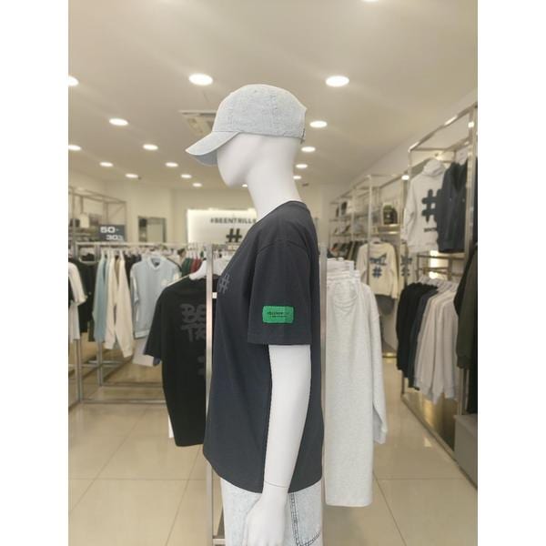 [여주점] 우먼즈 그린 테이핑 해시태그 티셔츠BA252TS502_NV