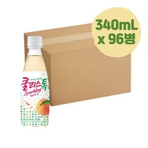 동원 쿨피스톡 제로 복숭아 340ml x96병 매점음료 과일음료