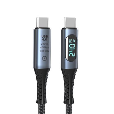 비잽 USB4 40G C to C 240W PD3.1 디스플레이 케이블 썬더볼트4 5A