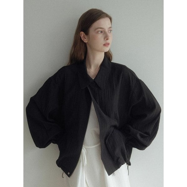 esy kara summer wind Jacket (black)