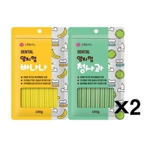 애견 간식 스틱 덴탈껌 100g X2(선택) 치석제거 칭찬_WD99170