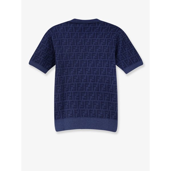 여성 니트웨어 FF 울 앤 실크 스웨터 FZXE50 AYM1F1UKI BLUEBERRY 26 /12 656170