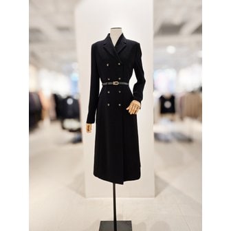 아이잗컬렉션 [파주점] [더아이잗컬렉션]테일러드 더블 버튼 A라인 원피스 CS2B0OP211