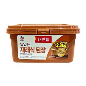 [CJ제일제당]  CJ제일제당 해찬들 맛있는 재래식된장 2.3kg 1박스 (S11179314)