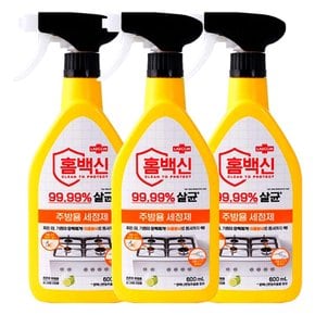 랩신 홈백신 주방용 세정제 600ml X 3개