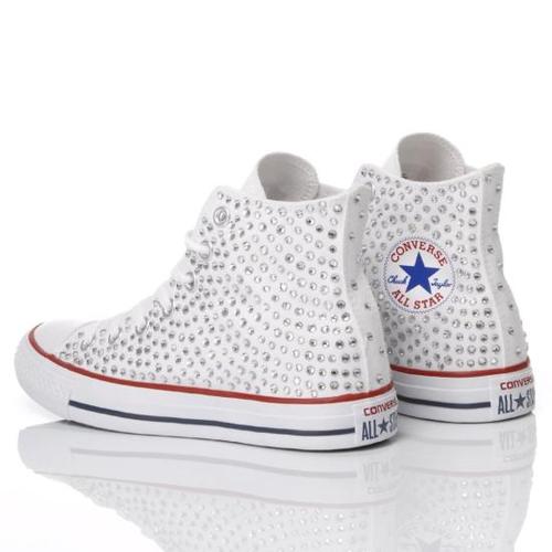 컨버스 스니커즈 25 CONVERSE SWAROVSKI WHITE White