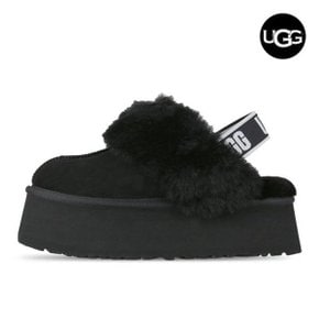 어그 UGG 펀케트 여성 겨울 방한 슬리퍼 블랙 1113474-BLK