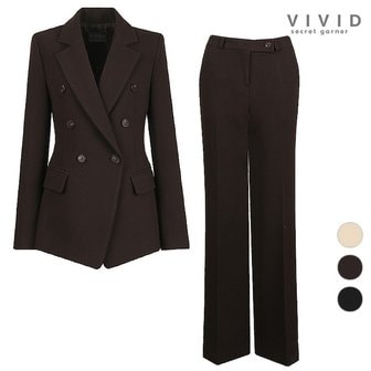 비비드시크릿가너 VIVID SET 여성 린스 겨울정장자켓+통팬츠 세트_P331584319