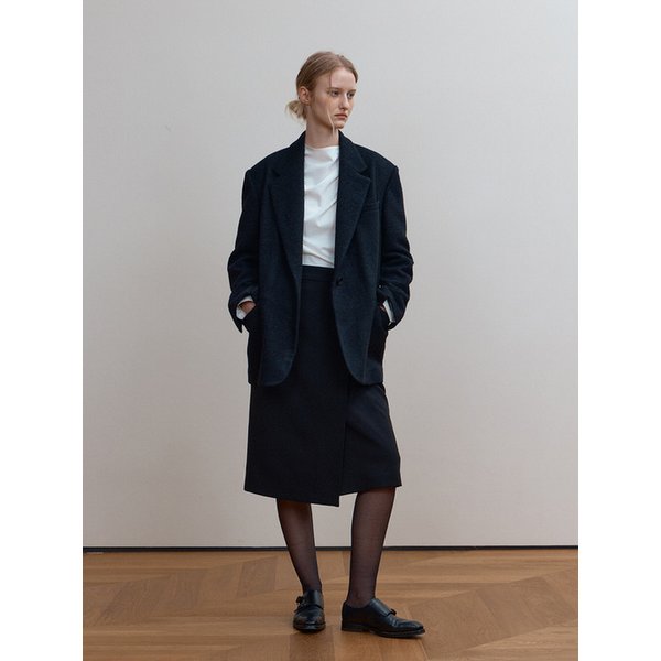 CAMDEN WRAP SKIRT, BLACK