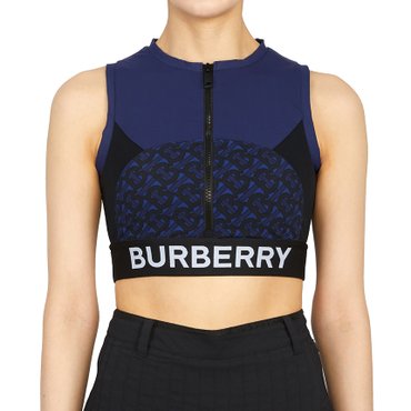 버버리 모노그램 TB 반집업 QUINNBBY 8047656 B1621 여자 크롭 탑