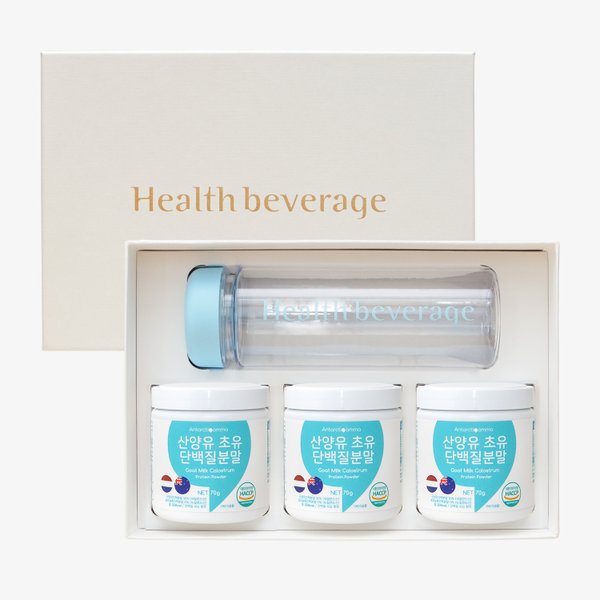 [~2/18 증정행사]안타티콤마 산양유 초유 단백질분말 70g x 3개  / 산양유 단백분말, 초유분말