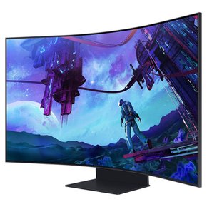 삼성전자 오디세이 Ark S55CG970 4K UHD 165Hz 4분할 멀티뷰 퀀텀 mini LED IoT 허브