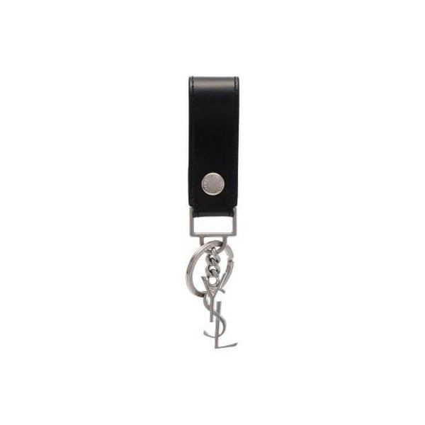 [해외배송] 24FW 생로랑 키링 5183230SX0E 1000 Black BLACK