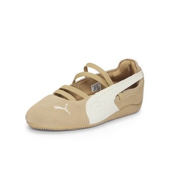 푸마 우먼스 스니커즈 스피드캣 발렛 스웨이드 탄 406758_01