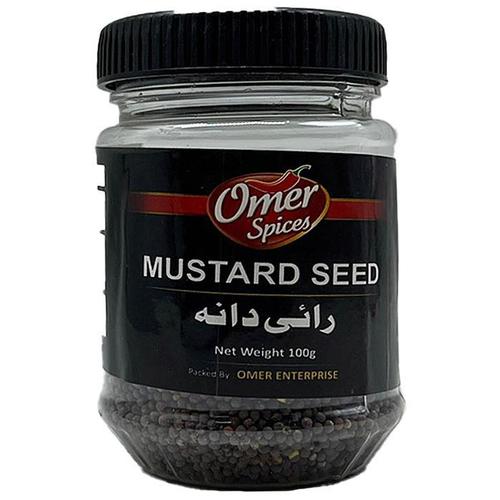 오머스파이스 머스타드 씨드 겨자씨 홀그레인 소스 만들기 시즈닝 향신료 100g, 1개(1)