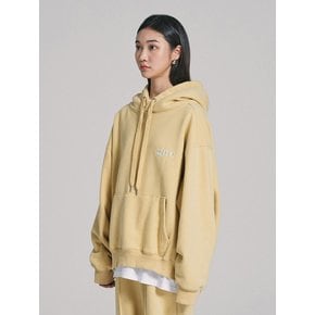 LOGO HOODIE yellow (기모)