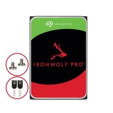 HDD IronWolf Pro 24TB ST24000NT002 NAS 하드디스크 (7,200RPM/512MB/CMR)