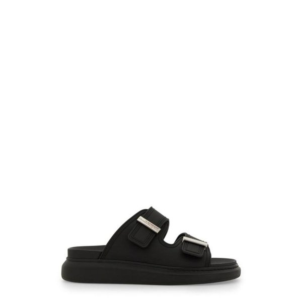 26SS 알렉산더 맥퀸 하이브리드 슬라이드 658063 W4Z51 1081 BLACK DOM