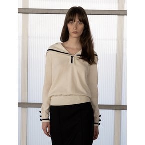 Cashmere 100% Marin Knit Ivory