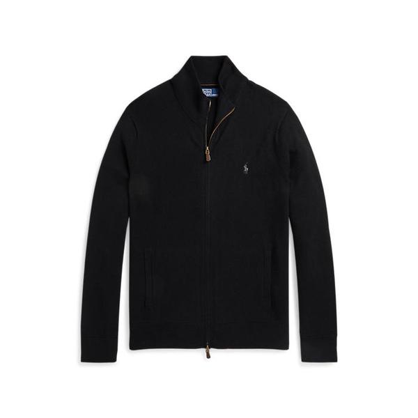 남성 울 풀 지퍼 스웨터(MNPOSWE16822291001)