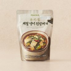 피코크 우리집 제철 냉이된장찌개 500g