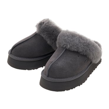 UGG [어그] FW24 여성 디스케트 슬리퍼 1122550 CHARCOAL