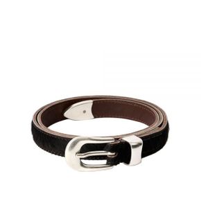 2 CM BELT Chocolate Hair On Hide (A4258CC) (2CM 벨트) 3628761