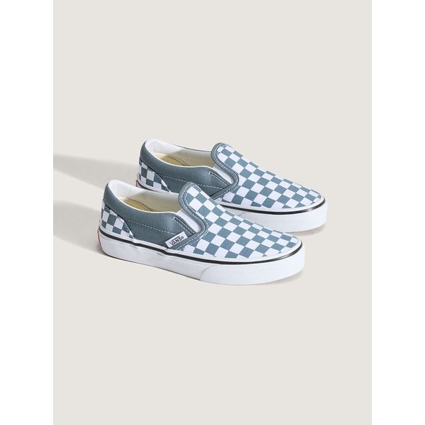 [반스 공식] 키즈 클래식 슬립온 컬러 띠어리 체커보드/ VN000D0JRV21