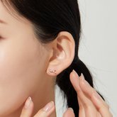 14K 리본 귀걸이 SA24A70T