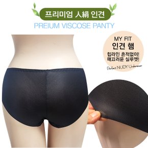 여성용 인견 쿨매쉬 삼각팬티 누디팬티 노라인 햄팬티_P308149068