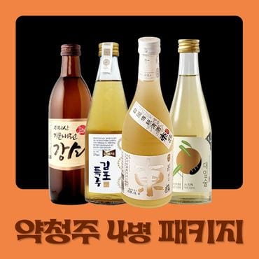 술담화 약청주 4병 패키지