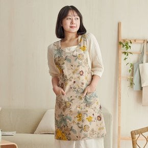 접시꽃 생활 방수 H형 앞치마