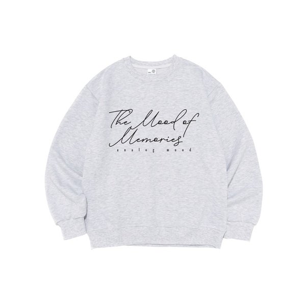 메모리 스웨트셔츠 (라이트그레이)
