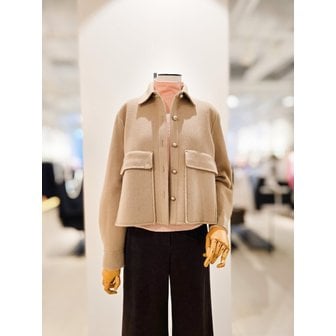 아이잗컬렉션 [파주점] [더아이잗컬렉션]울 블렌드 싱글 핸드메이드 자켓 CRAA0JK391