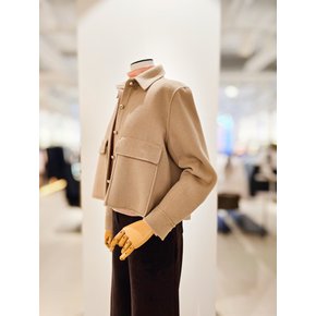 [파주점] [더아이잗컬렉션]울 블렌드 싱글 핸드메이드 자켓 CRAA0JK391