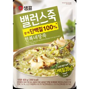 밸런스죽 전복내장죽 420g