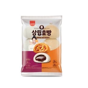 [오티삼립]삼립호빵 단팥 피자 6입 540g 1봉