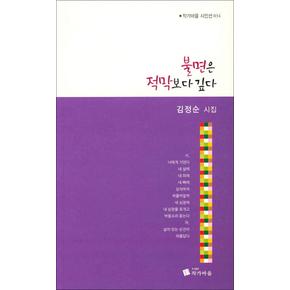 불면은 적막보다 깊다 작가마을 시인선 34