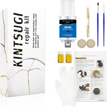  킨츠키 도자기접시수리키트 크래프트 Kintsugi Repair Kit Gold