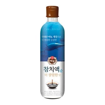 CJ 백설 참치액 순더깔끔한맛 900g