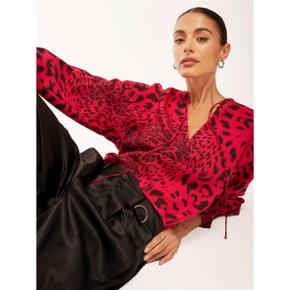 이큅먼트 HAILEY LONG SLEEVE TOP - PERSIAN RED DELICIOSO