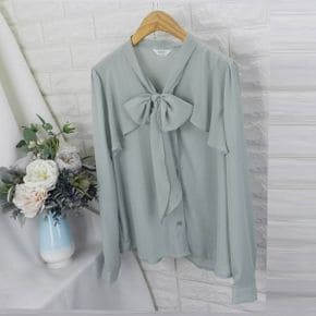 cti 리본타이블라우스BOL 스타일_P375702547