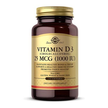  솔가 비타민D3 Vitamin D3 25mcg 1000IU 250정